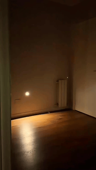 La luz instalada en un cuarto